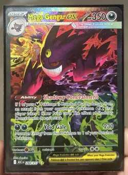 Pokemon TCG Mega Gengar ex 284 Ascended Hero’s SIR (Special Illustration Rare) - Image 2