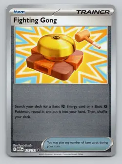 Fighting Gong 187/217 Uncommon Ascended Heroes Pokemon Reverse Holo Near Mint - Image 1
