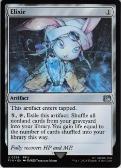 Elixir U FINAL FANTASY 256 NM MTG - Image 1