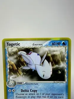 Pokemon TCG 2006 Dragon Frontiers Togetic Holo Rare Card Delta Species 11/101 MP - Image 2
