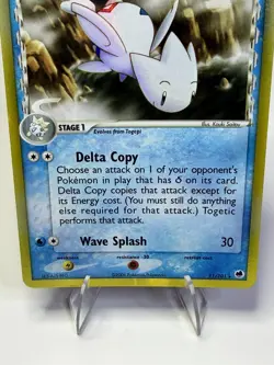 Pokemon TCG 2006 Dragon Frontiers Togetic Holo Rare Card Delta Species 11/101 MP - Image 3