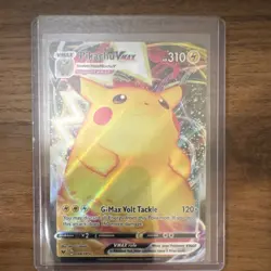 Pokemon TCG Pikachu VMAX 044/185 Vivid Voltage Ultra Rare Holo English 310 HP - Image 3