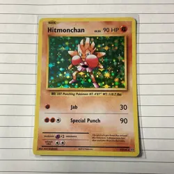 The Pokemon Company Hitmonchan 62/108 Evolutions Holo Rare ENG HP90 2016 - Image 1