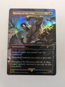Rhythm of the Wild (Rainbow Foil) MTG Secret Lair 1740 - Image 1