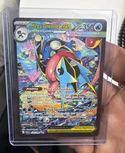 The Pokemon Company Mega Greninja EX 116/086 BREAKpoint Full Art Holo SR ENG - Image 1