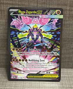 The Pokemon Company Mega Zygarde EX 120/088 Full Art Holo Secret Rare ENG HP310 - Image 1