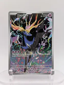 Pokemon Xerneas 091/086 Illustration Rare Chaos Rising Full Art Holo NM ENGLISH - Image 1