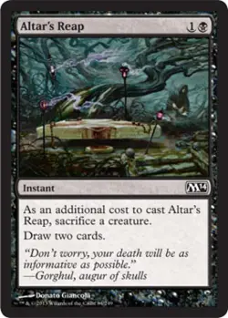 Altar's Reap - Light Play MTG Magic 2014 Core Set - Image 1