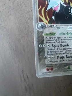 Pokemon Aggron ex 89/100 Crystal Guardians Holo - Image 2