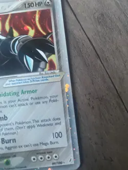 Pokemon Aggron ex 89/100 Crystal Guardians Holo - Image 3