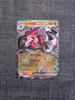 Lycanroc ex - 117/193 - Pokemon Paldea Evolved Ultra Rare Card NM - Image 1