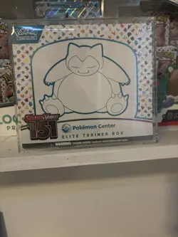 151 Pokemon Center ETB Elite Trainer Box Factory Sealed With Protector Case! 820650854668 - Image 1