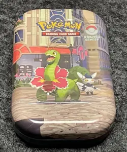 Pokemon TCG - Luminous City Mini Tin Box Meganium *** NEW - FACTORY SEALED *** - Image 1
