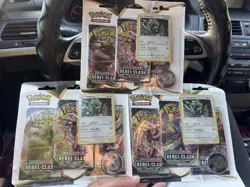 Pokemon SWSH Rebel Clash Rayquaza 3-Pack Booster - Factory Sealed 3x lot - Image 1