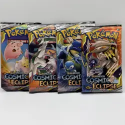 Cosmic Eclipse Booster Pack Art Set - Pokemon TCG - Factory Sealed Near 820650801556 - Image 1