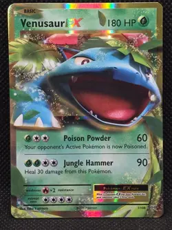 Venusaur EX Pokemon Holo Ultra Rare XY Evolutions 1/108 Holo Card 2016 - Image 1