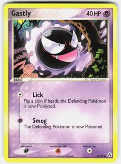Pokemon tcg Legend Maker Gastly Lightly played - Image 1
