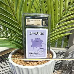 Pokemon Ditto CGC Pristine 10 Old Maid Japanese Pokemon TCG 2019 - Image 1