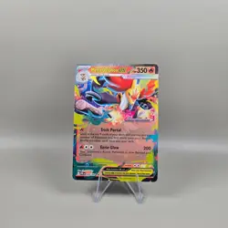Mega Delphox ex 008/084 - Double Rare - Pitch Black Holo Pokemon - NM - Image 1