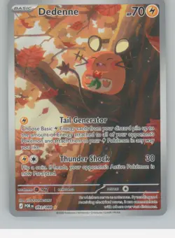 Dedenne 093/088 Holo Illustration Rare Perfect Order Pokemon NM - Image 1