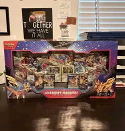 Pokemon Legendary Warriors Premium Collection Box Zacian Zamazenta Promo 2022 - Image 1