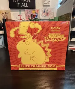 Pokemon TCG Sword & Shield Vivid Voltage Elite Trainer Box ETB Factory Sealed 820650807688 - Image 1