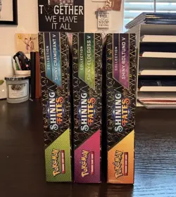 Pokemon TCG: Shining Fates Boltund V Cramorant V Eldegoss V New Set Of 3x Boxes - Image 3