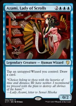 Azami, Lady of Scrolls - Light Play MTG Commander 2017 - Image 1
