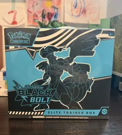 Pokemon TCG: Scarlet and Violet Black Bolt Elite Trainer Box * Factory Sealed - Image 1
