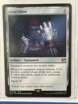 MTG - Genji Glove Final Fantasy Regular NM Unplayed - Image 1