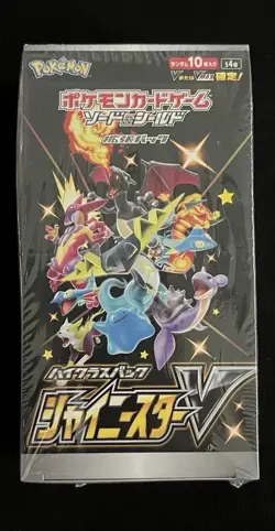 🦭 Sealed Shiny Star V Japanese Booster Box s4a Pokemon - Image 1