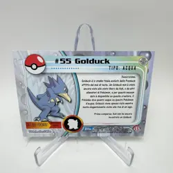 Golduck #55 1999 Topps Pokemon TV Animation Edition Series 1 Blue Logo - Image 2
