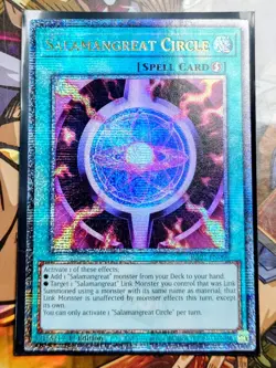 Salamangreat Circle (Quarter Century Secret Rare) - RA03-EN066 - Yu-Gi-Oh TCG - Image 1
