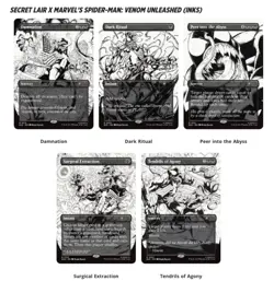 MTG Secret Lair x Spider-Man: Venom Unleashed (Inks) [PRESALE] - Image 2