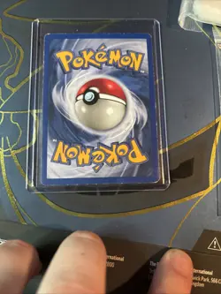 Pokemon TCG Neo Destiny Shining Tyranitar 113/105 Secret Rare Holo Card MP - Image 3