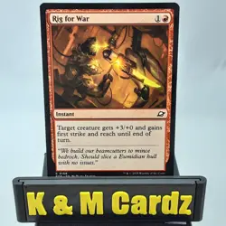 MTG - Edge of Eternities - Rig for War - #156 - NM - Playset x4 - Image 1
