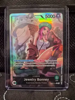 One Piece 500 Years in the Future Jewelry Bonney OP07-019 Parallel Leader NM - Image 1