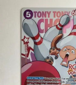 One Piece x Round 1 Tony Tony Chopper Promo Card OP09-068 (English) - Image 2