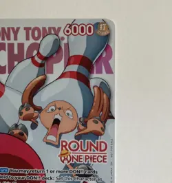 One Piece x Round 1 Tony Tony Chopper Promo Card OP09-068 (English) - Image 3