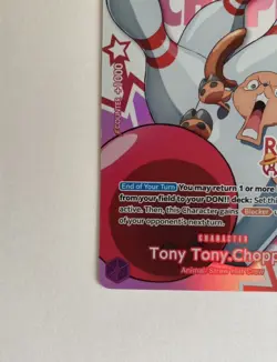One Piece x Round 1 Tony Tony Chopper Promo Card OP09-068 (English) - Image 5