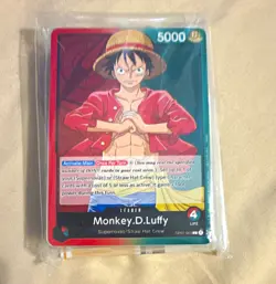 Bandai One Piece CCG Monkey D. Luffy Demo Deck OP01-003 OP-01 English 5000 - Image 1
