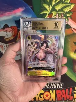 Beckett 10 One Piece Boa Hancock Alternate Art The Azure Sea's Seven OP14-112 EN - Image 1