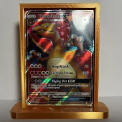Black Star Promo 2017 Charizard GX SM60 Sm Holo 250hp-Damaged - Image 1