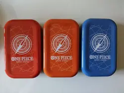 One Piece TCG Tin Set Vol 2 EMPTY Tin Set ×3 Ace, Sabo & Luffy (NO PACKS/CARDS) - Image 2