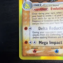 Pokemon Meganium 4/101 Dragon Frontiers Reverse Holo Rare Stamp 2006 Card - Image 5