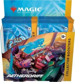 ~ Aetherdrift Collector Booster Display ~ New ~ Aetherdrift ~ MTG ~ - Image 1