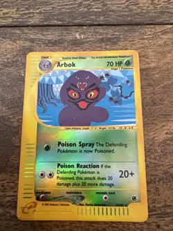 Pokemon Card - Arbok Expedition 3/165 Rare Reverse Holo - Image 1