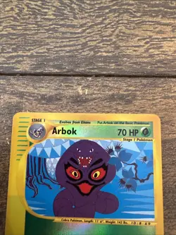 Pokemon Card - Arbok Expedition 3/165 Rare Reverse Holo - Image 2