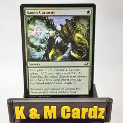 MTG - Edge of Eternities - Sami's Curiosity - Foil - #0203 - NM - Image 1