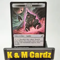 MTG - Edge of Eternities - Robot Lander - Double-Sided Token - #0006 - NM - Image 1